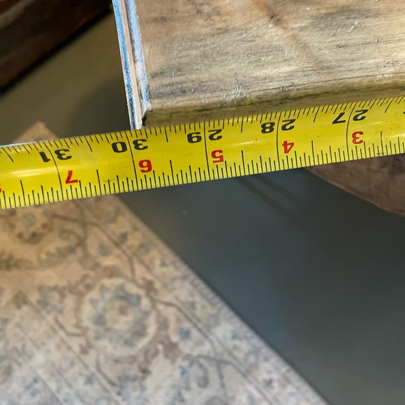 This 30”L x 9.5”W x 14” H 5 geese in flight wood sculpture is one of a kind! - Picture 15 of 17